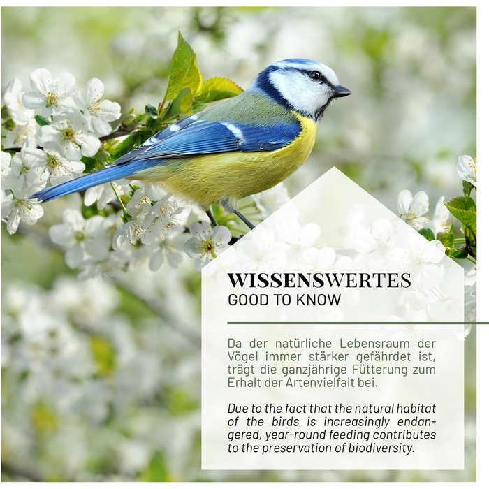 Годівниця для птахів Wildlife Home XL - велика, для підвішування, стійка до погодних умов, годівниця-пагода для саду та балкону