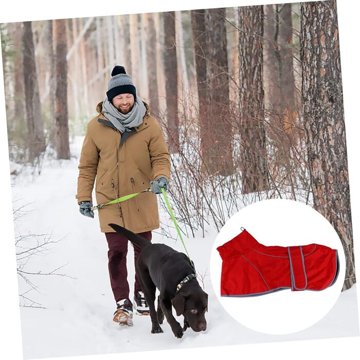 Водонепроникний дощовик для собак BESPORTBLE - надійний захист від дощу та вітру. Регульований дощовик для собак, підходить для прогулянок восени та в дощову погоду.