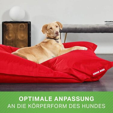 Ліжко для собак великих та середніх порід Green Bean 140x180 см: м'яке ліжко, килимок, місце для сну, лежанка для тварин, диван для собак, ліжко для собак, матрац для собак