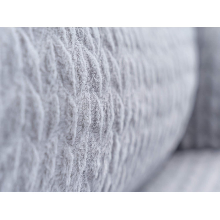 TrendPet VitaBed Style - ортопедичне ліжко для собак, штучна шкіра, плюшеве всередині (80x70 см, сірий)