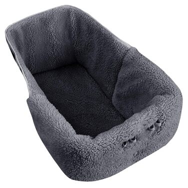 Захисний чохол для візка для собак - водонепроникний, з подушкою | Магнітна підкладка для транспортування, прогулянок, пляжу, ветеринара, сірий