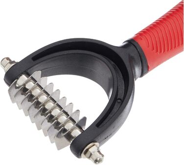 Видальник ковтунів Karlie Entfilzer з ручкою, 8x7.5x3.5 см, червоно-чорний