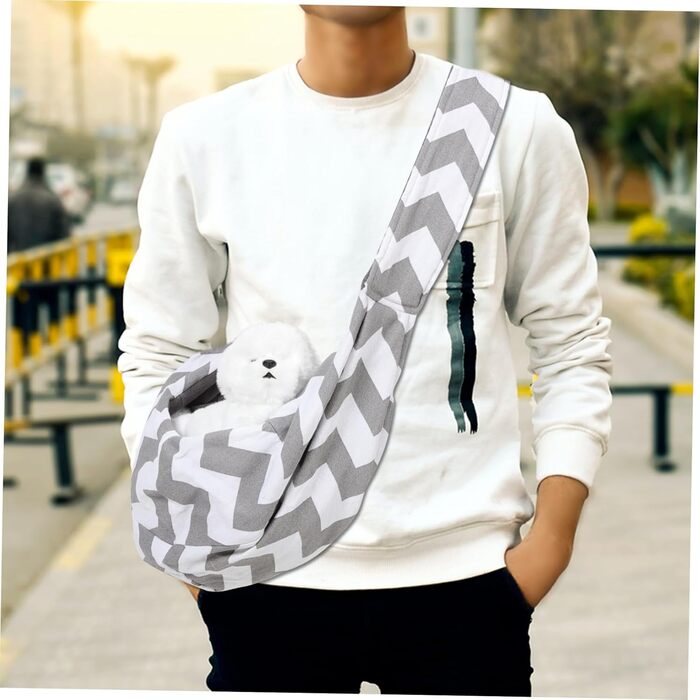 Сумка-переноска для собак Toyvian - легка, дихаюча, з регульованим плечовим ременем, для маленьких собак та цуценят, для подорожей та прогулянок