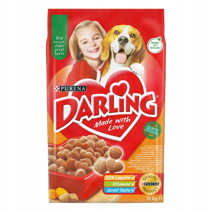 Сухий корм PURINA DARLING з куркою, 10 кг