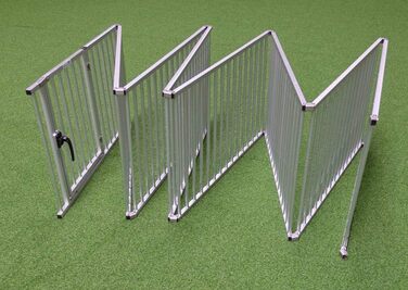 Callieway® ALUZAUN для цуценят Safety Pro' 8-секційний, 65х100 см для вирощування, заходів та кемпінгу