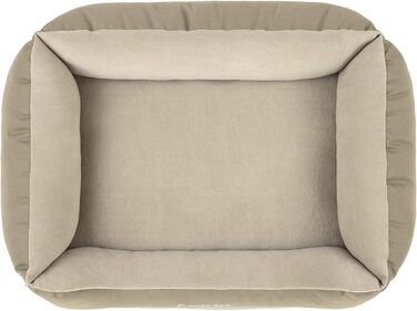 Крізь для собак маленьких порід GreenLabel - м'яке та затишне ліжко для собак (74x55 см, золотисто-коричневе)