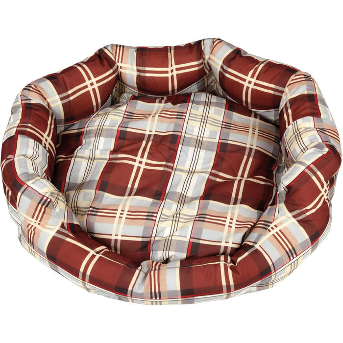 М'яке ліжко для котів та собак середніх розмірів Bestlivings, ліжко для тварин, зносостійке, миється, різні дизайни (80x65 см, клітинка)