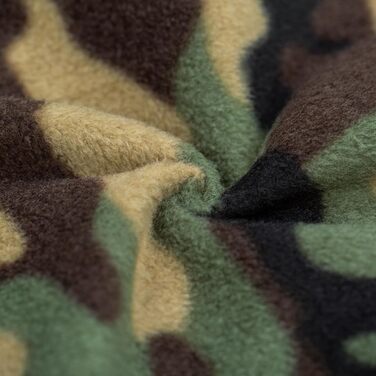 Худі для собак Французького бульдога з кишенями. Теплий пуловер з флісу для маленьких собак, чихуахуа, котів. Камуфляж, XS