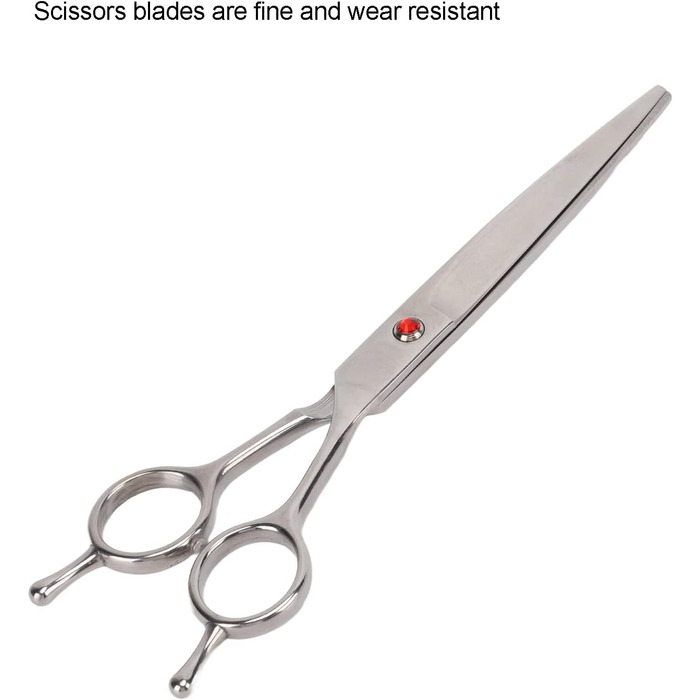 Прямі ножиці для грумінгу собак, ножиці для догляду за шерстю тварин з нержавіючої сталі з демпфером шуму. Прямі ножиці для собак та котів, ножиці для маленьких тварин, кроликів