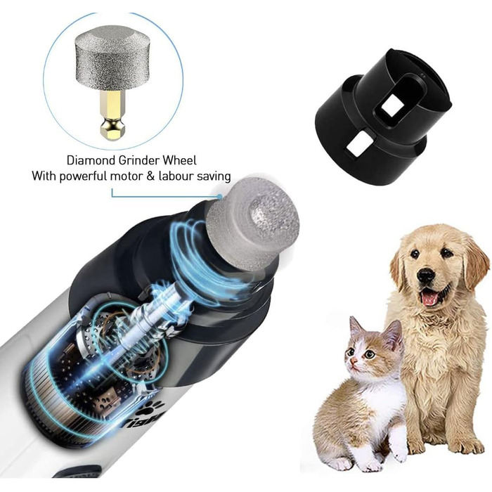 Keleno TrimNox Pro - безпечний точило для кігтів собак, GentleTrim, для дому