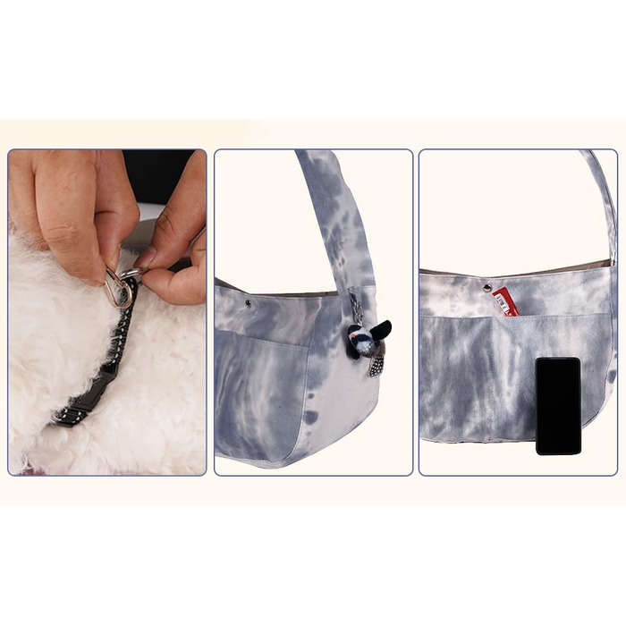 Сумка-переноска для тварин Huilin Technology, рожева (блакитна) - для котів та собак, для прогулянок та подорожей