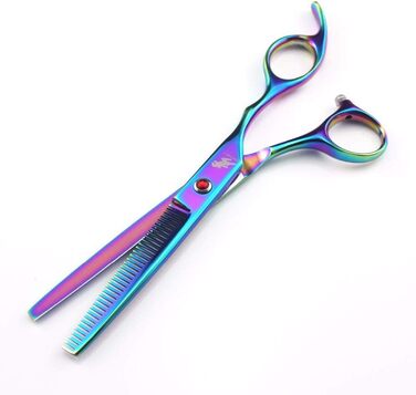 Професійний набір для стрижки собак, 16,5 см, нержавіюча сталь, довговічний. Включає витончувальну ножицю та гребінець для догляду за шерстю. Ідеальний інструмент для грумінгу собак та котів.