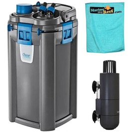Фільтр OASE BioMaster Thermo 850 з підігрівом, скіммер CrystalSkim 600, рушник — комплект для акваріума (3 предмети)