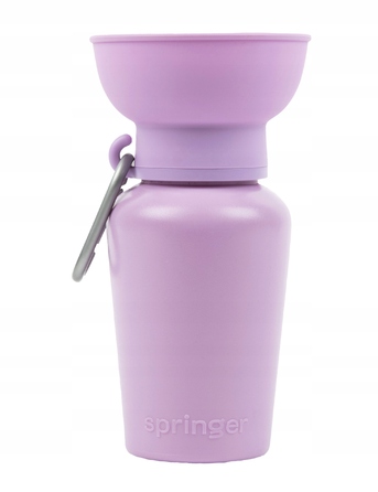 Поїлка пластикова Springland, фіолетова, 0,59 л
