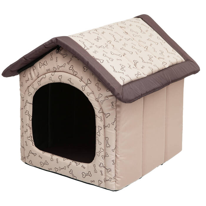 Будка для собак Doggy, зовнішні розміри: 46 см x 52 см x 53 см