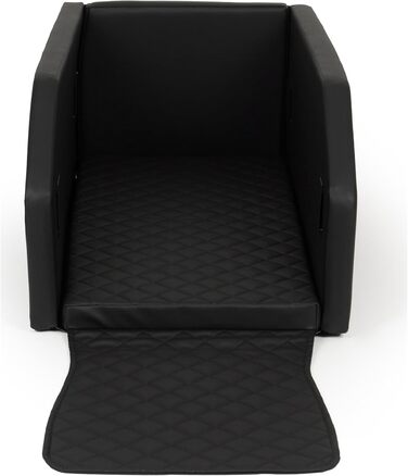 Автоматичне ліжко для собак у машину Velinda, 55x100 см, чорний колір