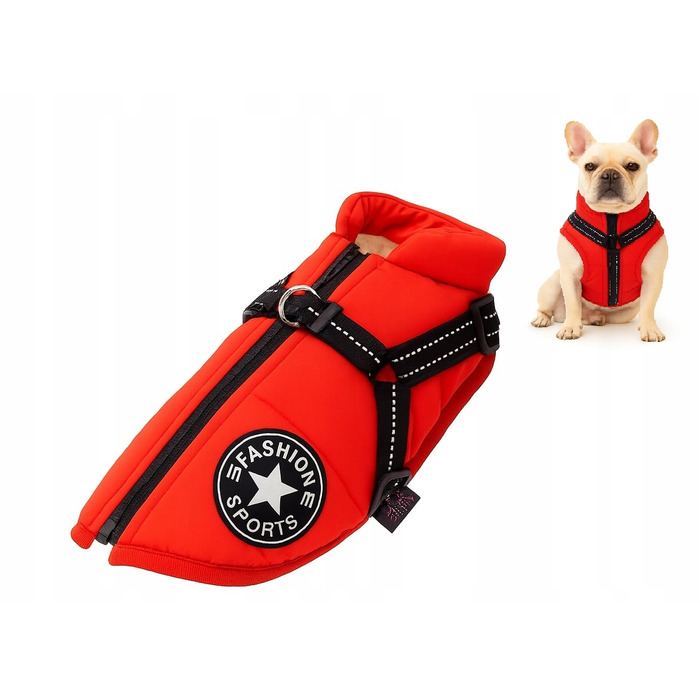 Куртка для собак Doggy Fashion, червона, XL