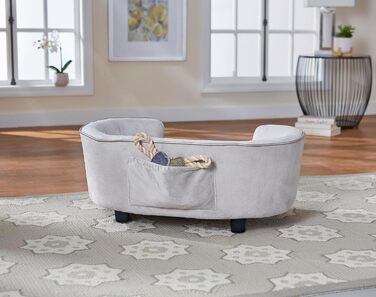 Диван для домашніх тварин Enchanted Home Pet Quicksilver, м'який, стильний