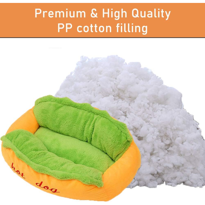 Ортопедичне ліжко для собак Коргі, зручне, з пам'яті ефекту, антистрес, кошик з плетіння, L 50 x 40 x 18 см