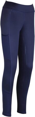 Лазура - Теплі рейтузи для верхової їзди для дітей та жінок Емілія | Утеплені термо-рейтузи з силіконовим повним обхватом | Рейтузи для верхової їзди для хлопчиків та дівчаток з флісовою внутрішньою стороною | Дитячі та жіночі рейтузи для верхової їзди (1