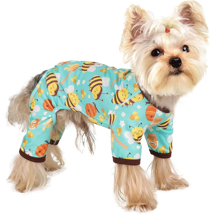 Піжама для собак Dosuyi: теплий та зручний комплект для маленьких цуценят та котів (зелений, X-Small)