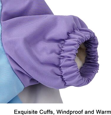 Теплий водонепроникний пуловер для собак з плюшевою підкладкою, світловідбиваючий пуловер для цуценят для прогулянок та походів (Blue, Small)