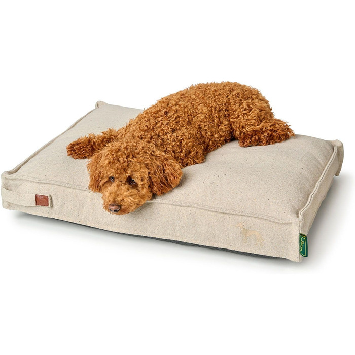 Килимок для собак HUNTER Beuno, 100x70 см, кремовий, з міцної тканини, з перероблених матеріалів, антиковзаючого, стильний