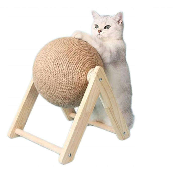 Низька кігтеточка K&M для котів до 60 см