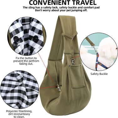 Сумка-переноска для собак та котів, зелена: зручна та безпечна переноска для маленьких тварин, ідеальна для подорожей