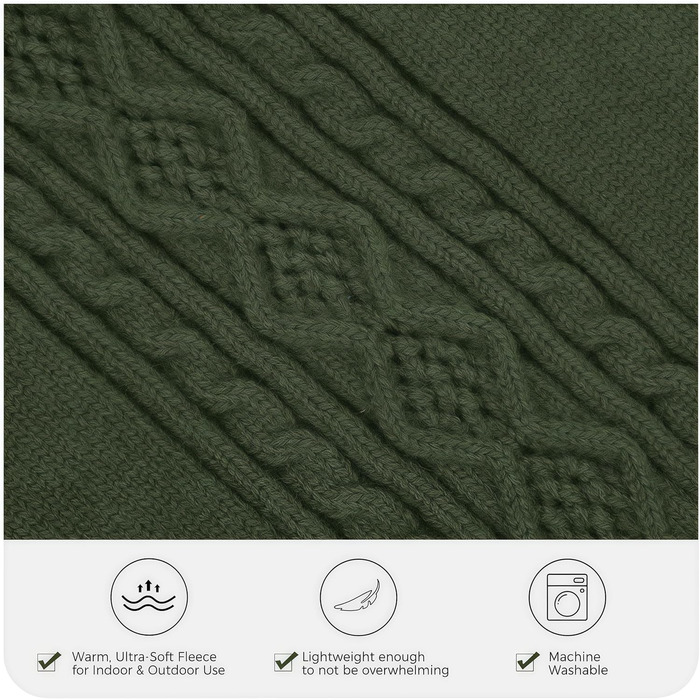 Вовняний пуловер для собак середніх порід - теплий, дихаючий, з коміром-гетром (M, зелений)