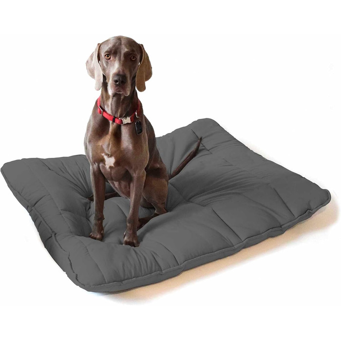 Елегантна подушка для собак Maxy, 60x100 см (темно-сірий, 130x100 см)