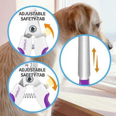 Кусачки для нігтів маленьких собак та котів OneCut, нержавіюча сталь, для кроликів, морських свинок, птахів, цуценят, кошенят та дрібних тварин, професійні та домашні