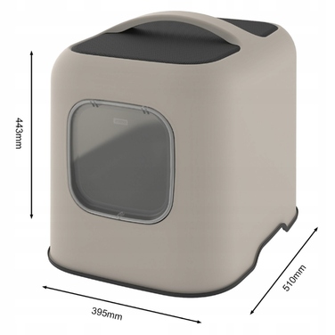 Закритий контейнер Rotho 51 см x 39,5 см x 44,3 см