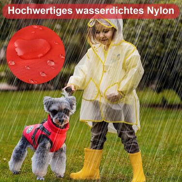 Водонепроникна жилетка для собак на зиму, без рукавів, з лямками, для маленьких собак (L)