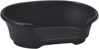 Пластикове ліжко для собак Nobby Cosy-Air 55 см, чорне