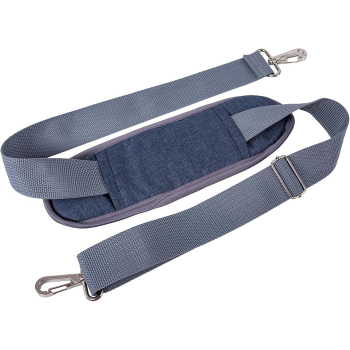 Сумка-переноска для собак BOUTIQUE ZOO XL (до 15 кг) – велика переноска для собак та котів – м'яка, складна, пральна – 52×35×39 см – (52 x 35 x 39 см, Деним)