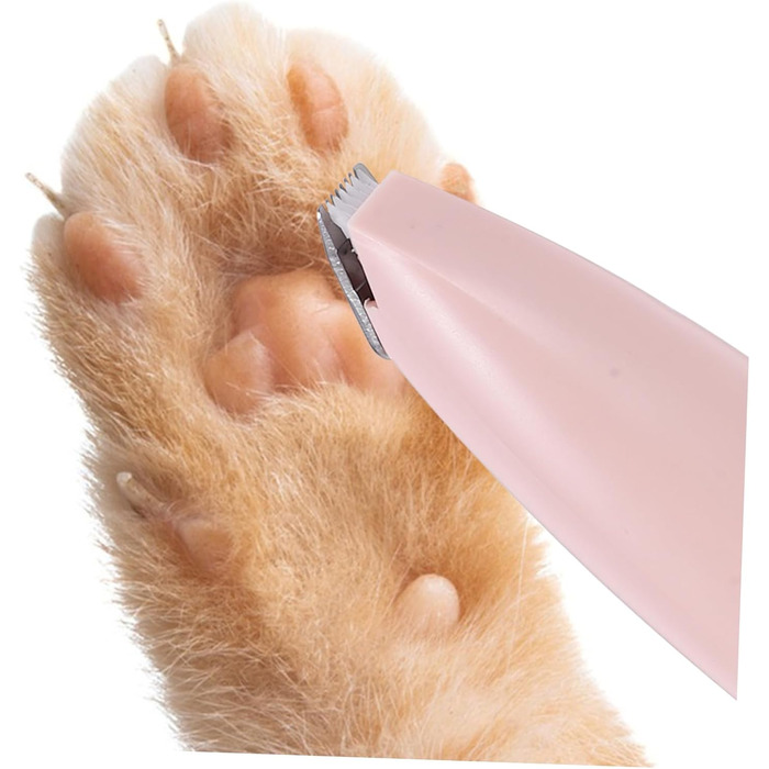 Електричний триммер для лап собак Milisten 2 шт. - тиха обрізка шерсті для обличчя, очей та лап собак, котів, кроликів. 2.5x15.5 см
