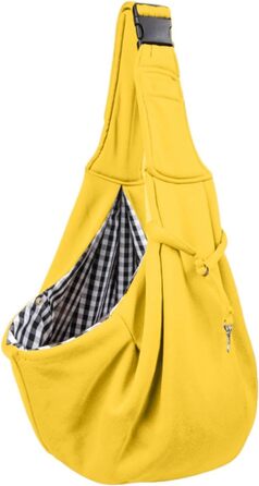 Сумка-переноска для собак Yakermur - двостороння переноска для маленьких собак | Регульована переноска для тварин, переноска для собак для подорожей, прогулянок на відкритому повітрі, жовта