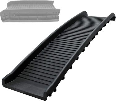 Рампа для собак Wiltec, 156 x 40 см, складана, з пластику, до 90 кг, антиковзка