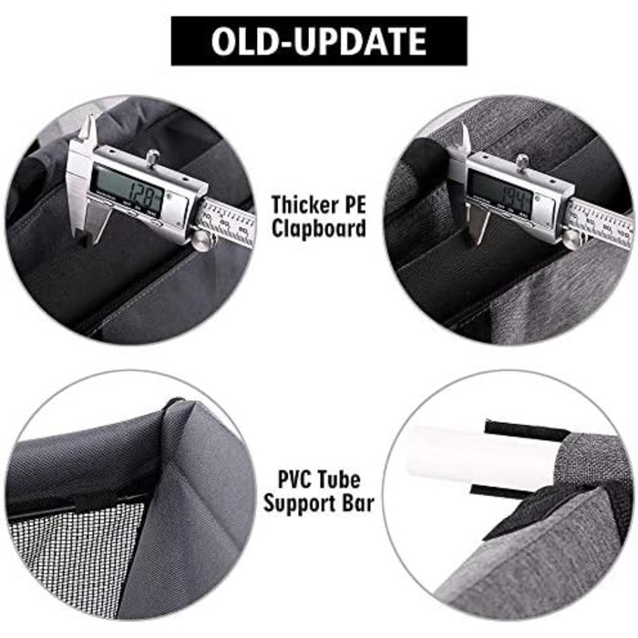 Автоматик для собак MENGQI - водовідштовхувальний, дихаючий, безпечний, сірий