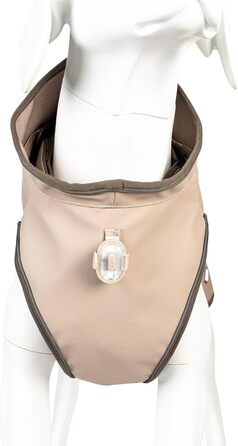 Водонепроникний дощовик для собак Max & Molly, M, пісочний колір. Спортивна куртка для собак з регульованим поясом, світловідбиваюча та безпечна. Дощовик для собак з отвором для шлейки, розмір M