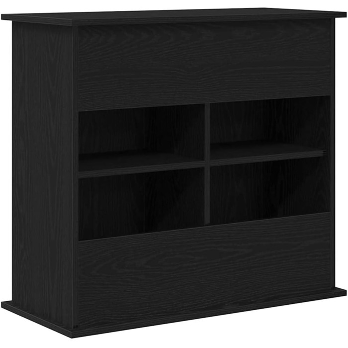 Тумба для акваріума vidaXL 81x36x73 см, ДСП, чорна дуб