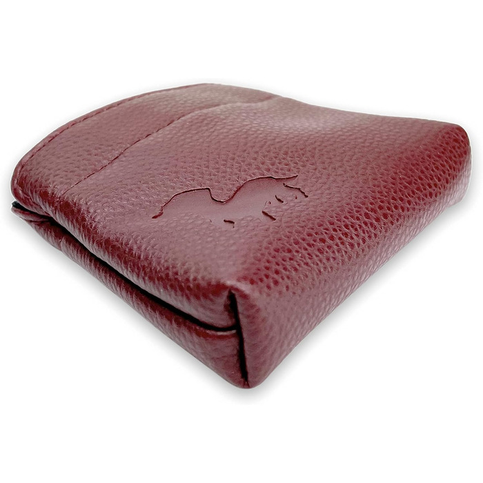 Сумка для ласощів для собак Swaggly – чорна з червоною/каштановою внутрішньою стороною, з магнітною застібкою