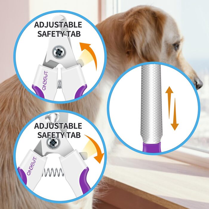 Кусачки для нігтів маленьких собак та котів OneCut, нержавіюча сталь, для кроликів, морських свинок, птахів, цуценят, кошенят та дрібних тварин, професійні та домашні