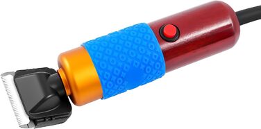 Машинка для стрижки собак та котів, тиха, 36W, для довгого та густого волосся, з 2 насадками