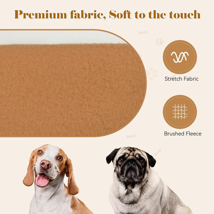 Пуловер для собак маленьких порід, капюшонний пуловер з м'якого флісу, з кишенею (колір кавовий, розмір S)