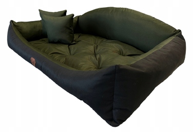 Ліжко-канапа для собак Dogs 4 Life, чорна, 100 см x 75 см