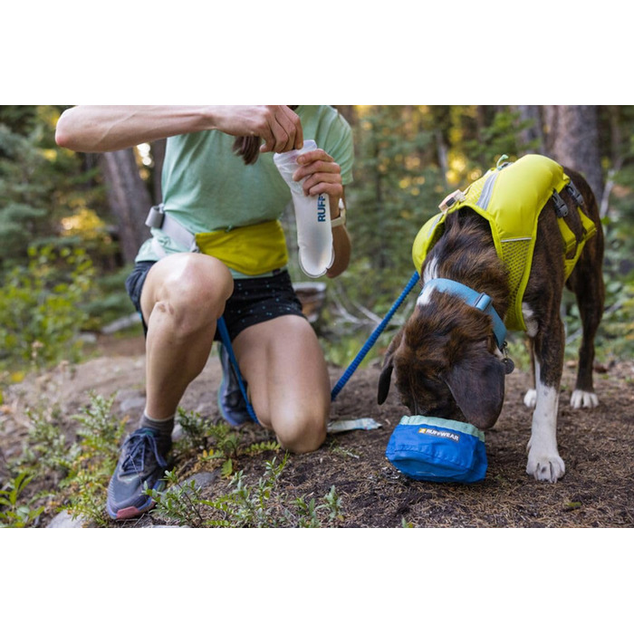 RUFFWEAR Trail Runner Bowl - миска для собак, блакитний колір