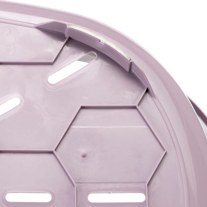 Крізьове ліжко для собак та котів Ferplast Siesta Deluxe, пластикове, середнє, миється, з отворами, ковзаюче, рожеве, 62x41x23.5 см