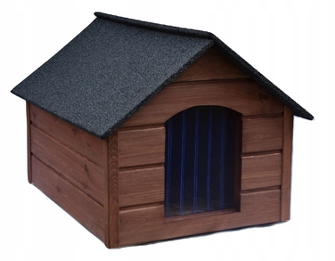 Буда для собак Drewmart, дерево, зовнішні розміри: 64 x 53 x 56 см